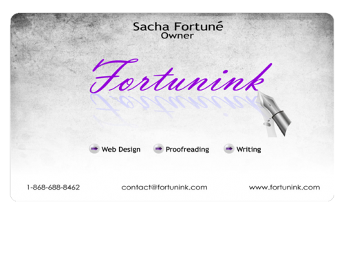 Fortunink call card