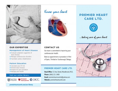 Premier Heart Care brochure